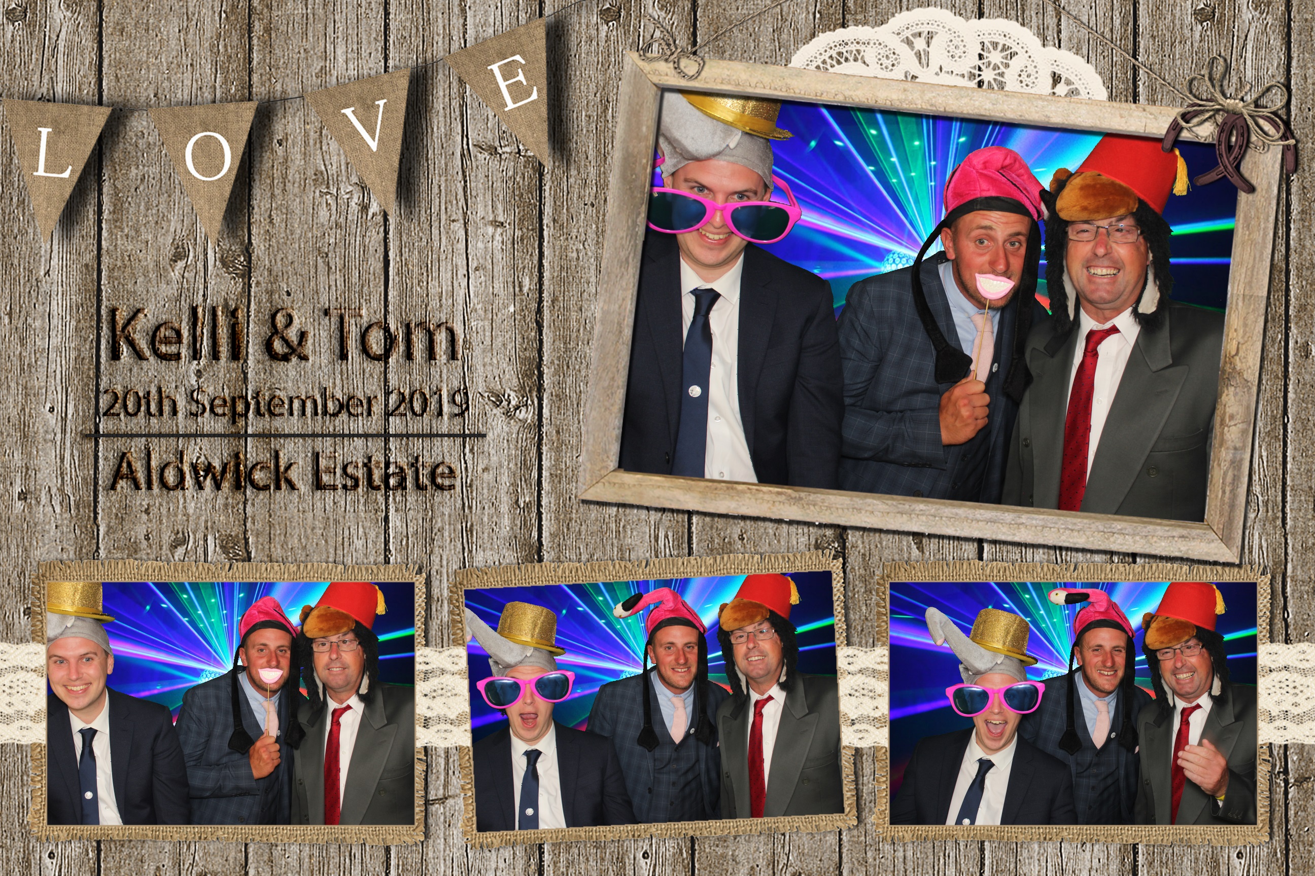 Kelli & Tom's Wedding | View more photos from the event at images.mobile-photo-booth.com/u/MobilePhotoBoothUK/Kelli-Toms-Wedding